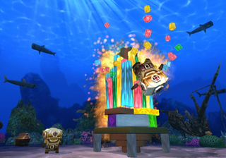 Illustration for article titled Boom Blox Bash Party Preview: Slingshots Ahoy